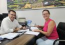 Prefeito Jaksom e Secretária de Educação planejam novas estratégias educacionais para Quilombo.